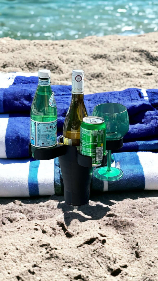 STILLA & SPIKE - Cup & Bottle Holder for Picnics & More - Portus & Navis 